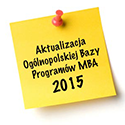 Ogólnopolska Baza Programów MBA zaktualizowana